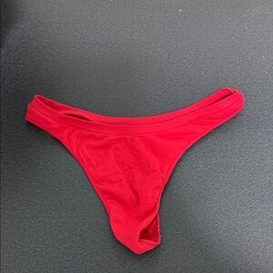 PINK Victoria's Secret Vibrant Red Panties